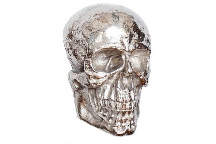 Настенный декор Череп Skull 40cm 38383 серебро Invicta