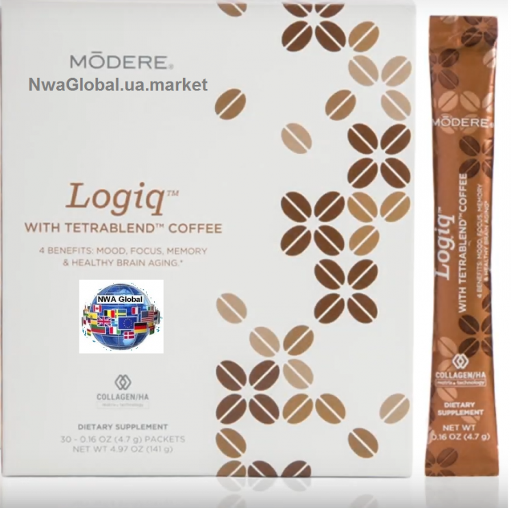 Кофе Modere Logiq  с TetraBlend  стик 4.7 грамм
