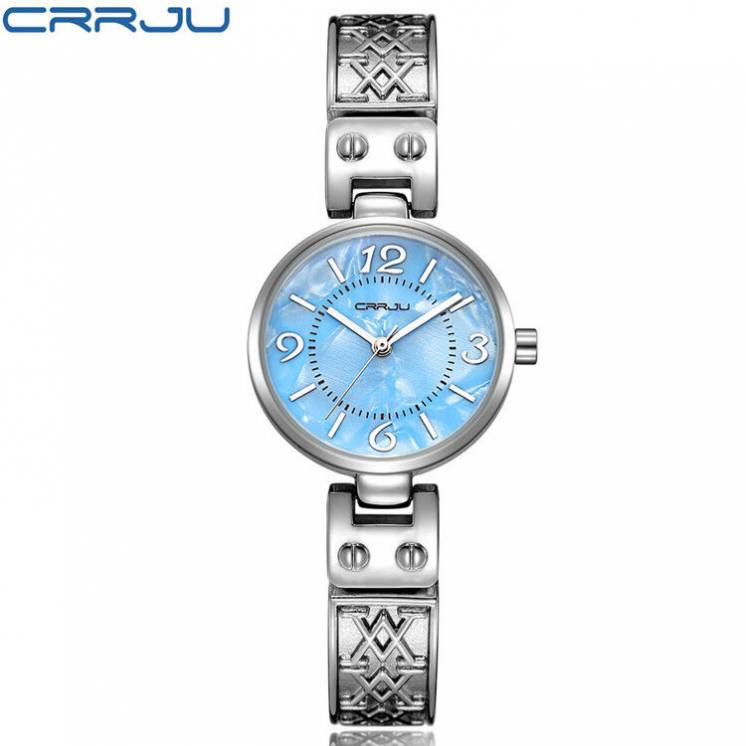 Часы наручные женские CRRJU Blue M019