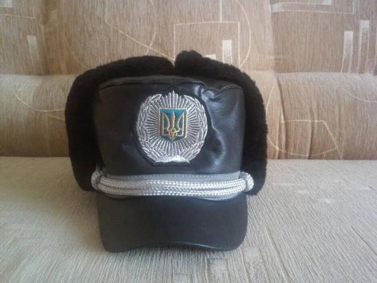 Шапка уставная милиция (МВД) Украина (зимняя)