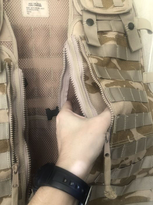 Разгрузочный тактический жилет Vest Tactical Load Carrying Desert DPM