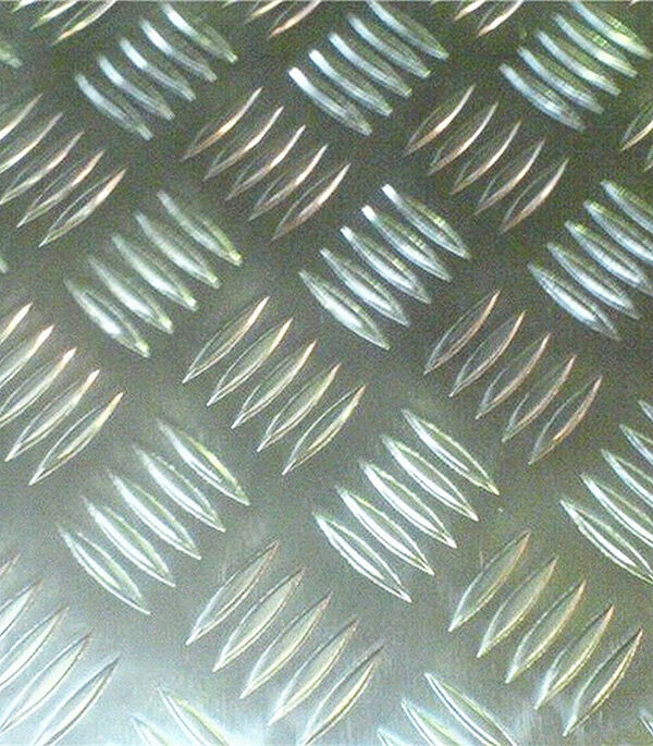 Лист алюминиевый рифленый 1000х2000х2,0мм, квинтет