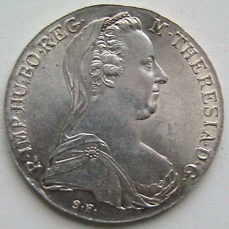 Австрия 1 талер 1780 Талер Марии Терезии Серебро