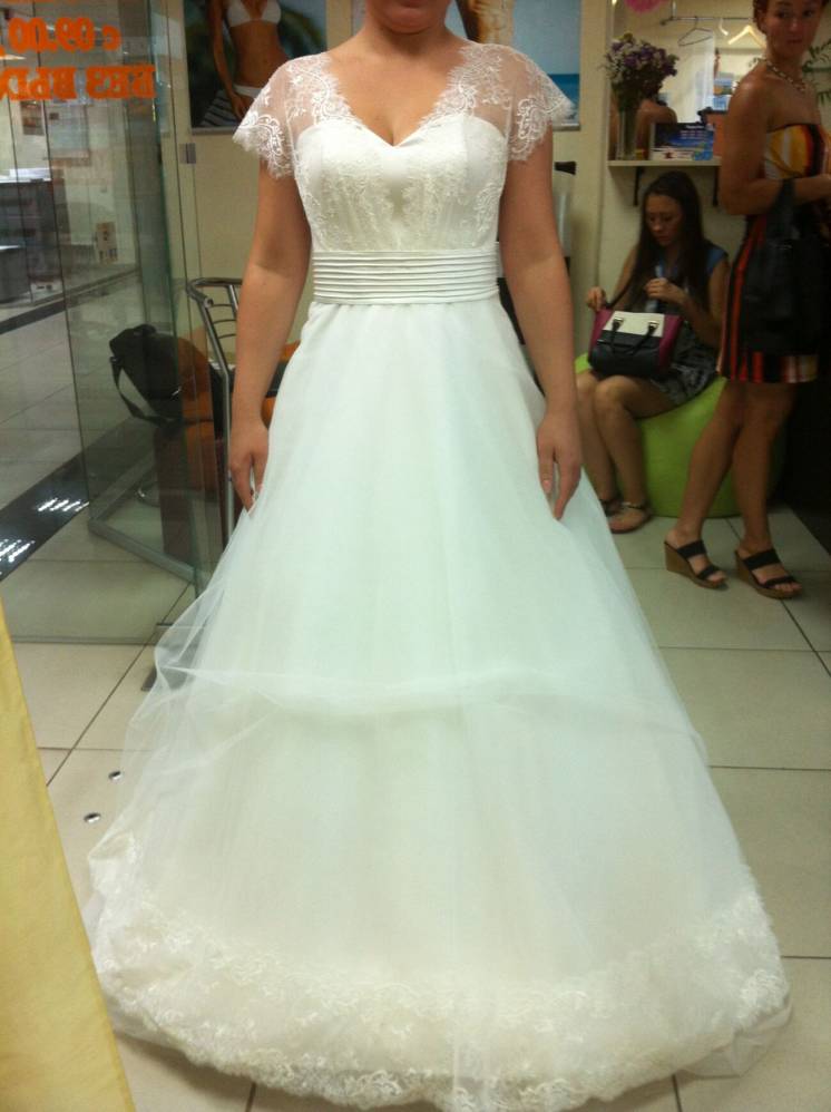 Свадебное платье Италия размер XS/S