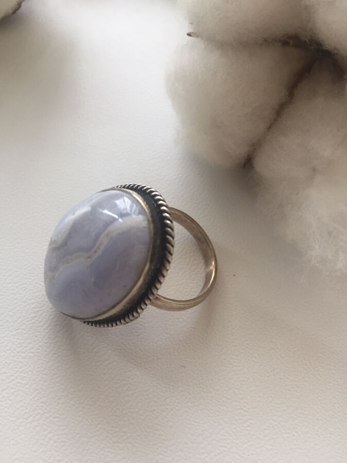 Кольцо, кольцо с натуральным камнем, серебряное кольцо, перстень