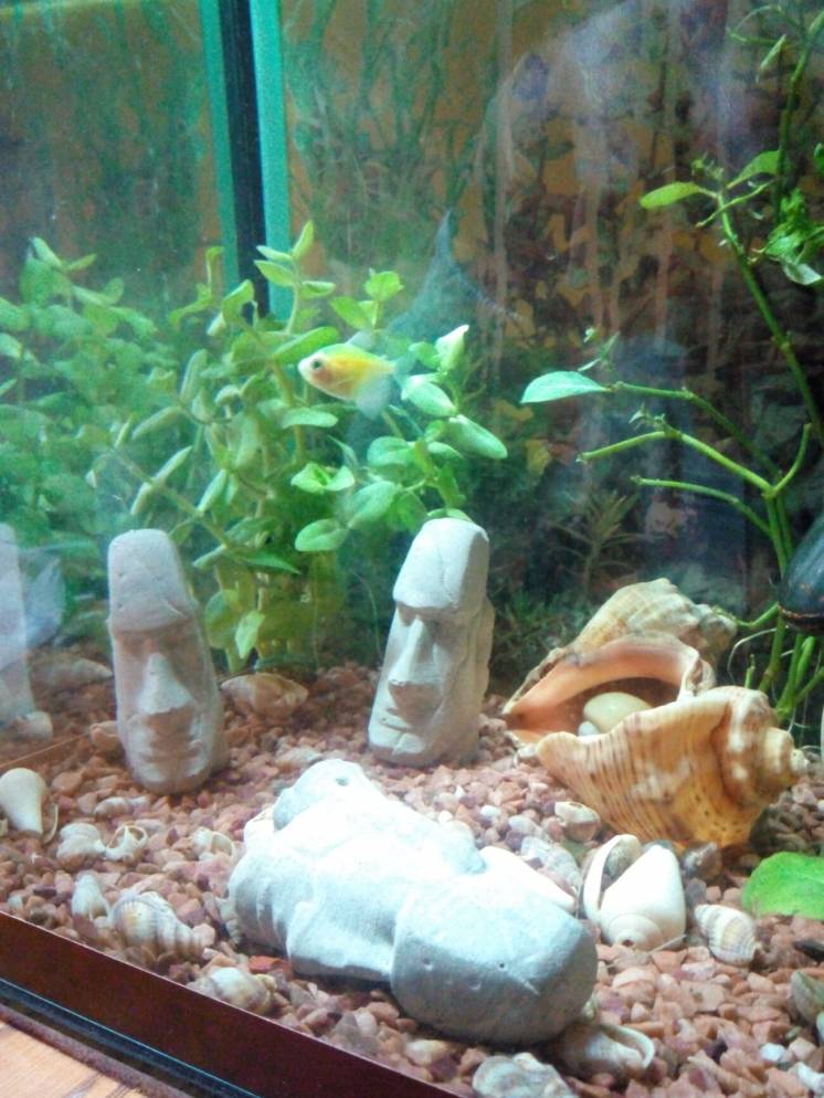 Фигурки для декора аквариума