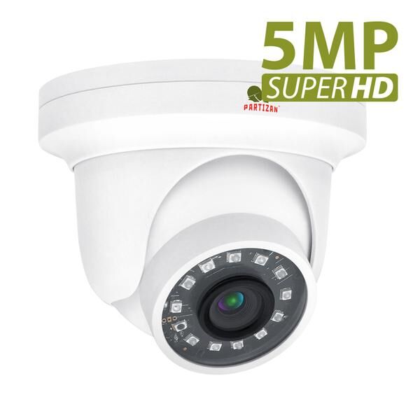 Купольна IP- відеокамера з фіксованим фокусом IPD-5SP-IR SE v1.0