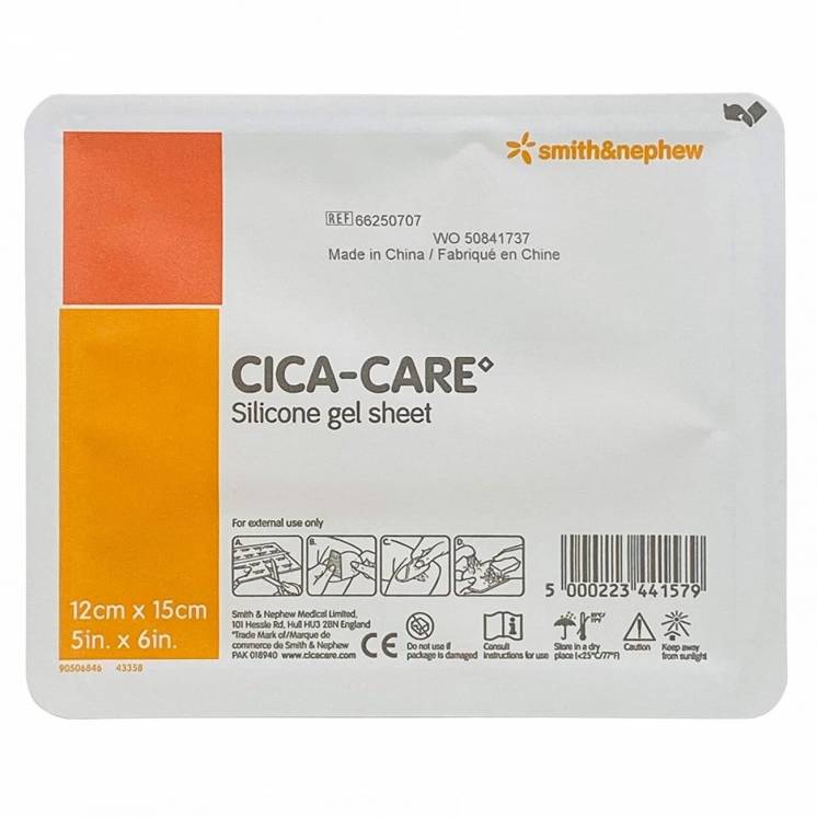 Cica Care 12x15 см силиконовый пластырь от рубцов и шрамов Оригинал
