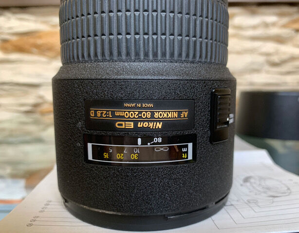 Nikon ED AF Nikkor 80-200mm 1:2.8D (MK3)