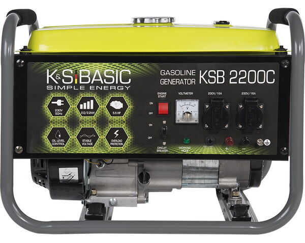 Генератор K&S BASIC KS 2200C бензиновый