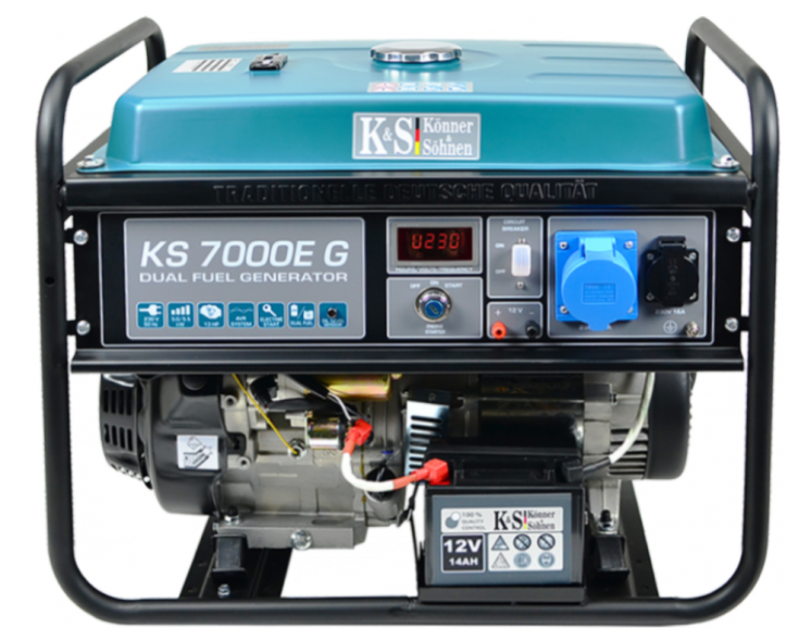 Генератор  KS 7000E G газобензин