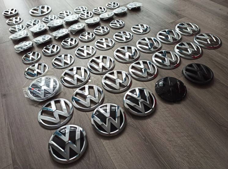 Нові ,оригінальні емблеми (значки) Volkswagen