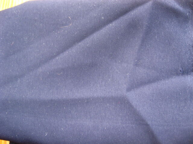 Ткань синяя юбочная с гладким напылением, 2 выпада по 0.5 м. торг