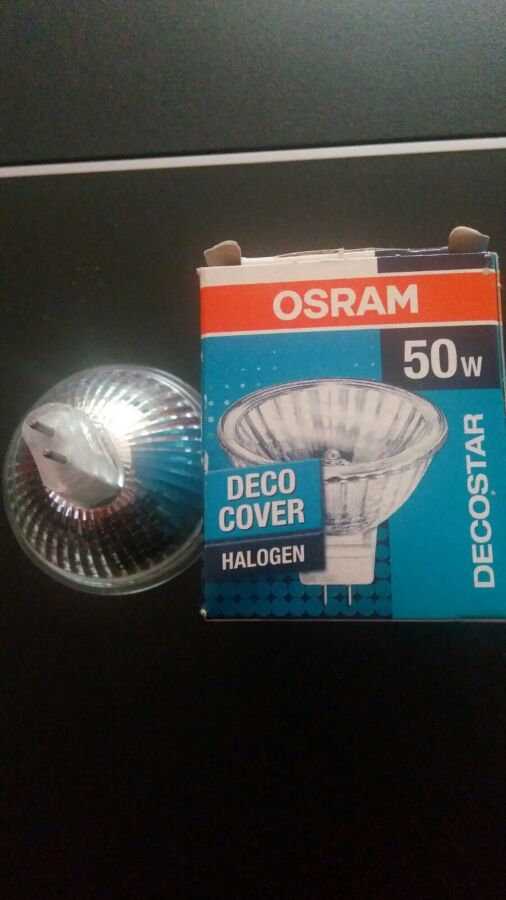 Лампа галогенна Osram Decostar 50 Вт GU5.3 12 В прозрачная (44870 WFL)