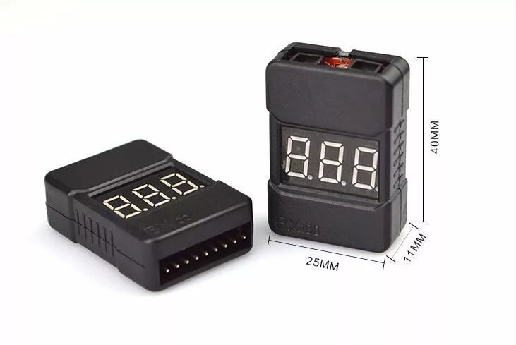 Звуковий тестер зумер сигналізатор аккумулятора BX100 1-8 S