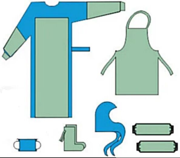 Комплект одягу захисного Анти-С, стерильний, одноразового використа