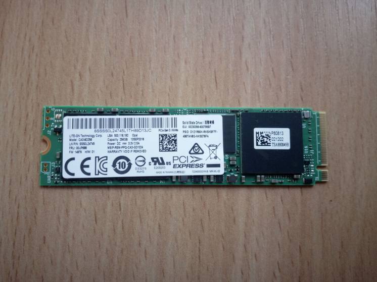 SSD Lite-On CA3-8D256