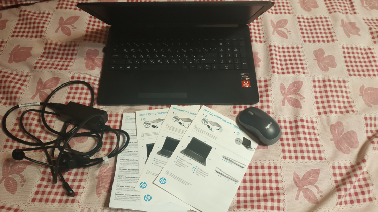 Новый Ноутбук HP Notebook 15-db1097ur (7SF21EA) Black