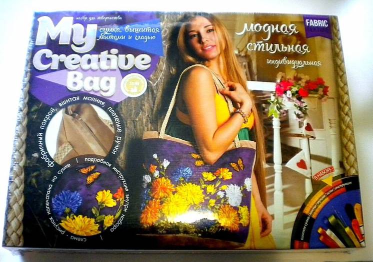 Набор для вышивки лентами My Creative Bag