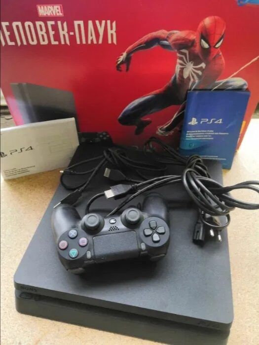 Игровая приставка Ps 4 Sony Playstation Slim 1000gb