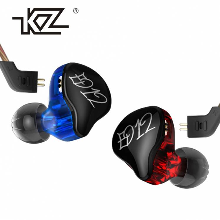Knowledge Zenith KZ ED12 - отличные вакуумные наушники + Гарантия!