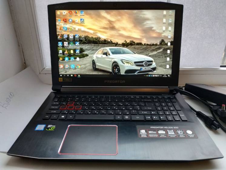 Ноутбук Игровой Acer Predator i7-8750H RAM 16 ГБ HDD 2 ТБ GTX 1060 6 Г