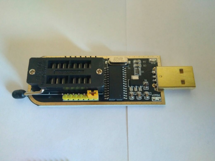 USB программатор CH341A для чипов 24 EEPROM и 25 SPI FLASH
