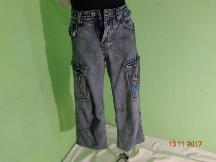 Бріджі джинсові супер