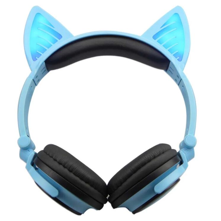 Наушники с кошачьими светящимися ушками LINX BL108A Bluetooth LED