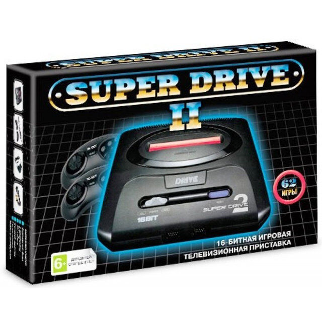 Игровая приставка Sega Super Drive 2