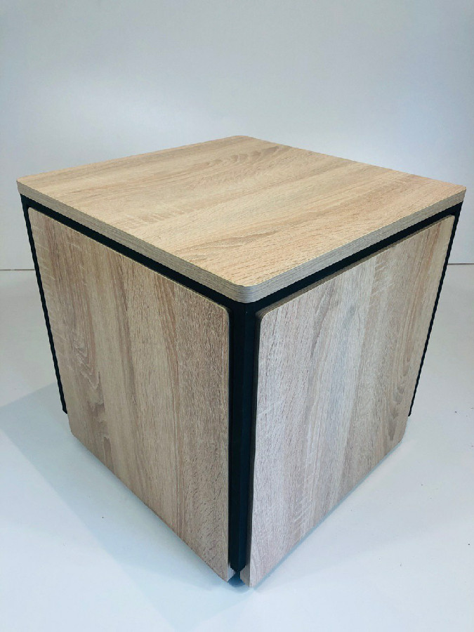 Куб-трансформер  6в1  Табуретки для кухни квадратные