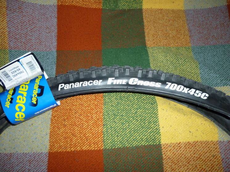 Велопокрышки Panaracer Fire Cross 700x45C Knobby Folding Black Tire