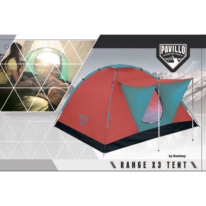 Трехместная палатка Bestway Pavillo Range X3 68012
