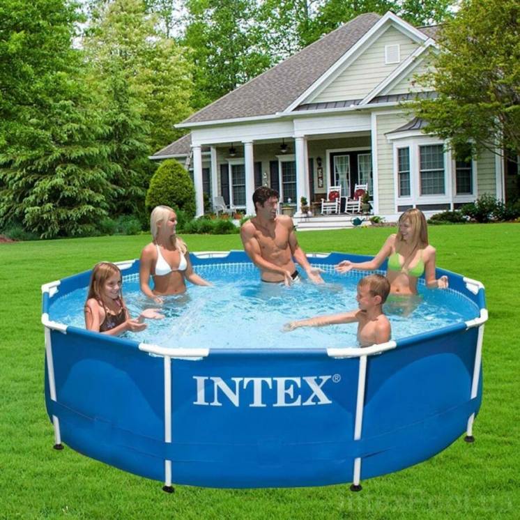 Каркасный бассейн Intex, 305x76 см, каркасний бассейн,басейн ,Наложка
