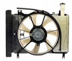 Вентилятор (крыльчатка) радиатора охлаждения TOYOTA YARIS, 01.06- 8105