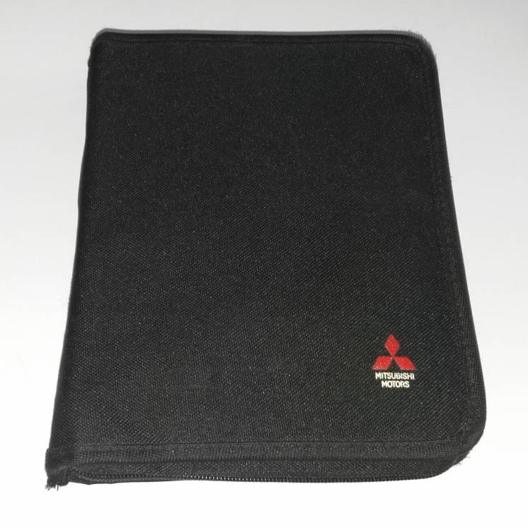 Папка тряпичный чехол Mitsubishi для инструкции сервисной книжки