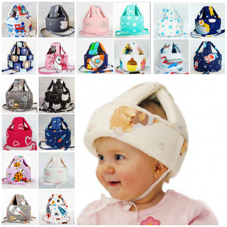 Защитный противоударный шлем для малышей