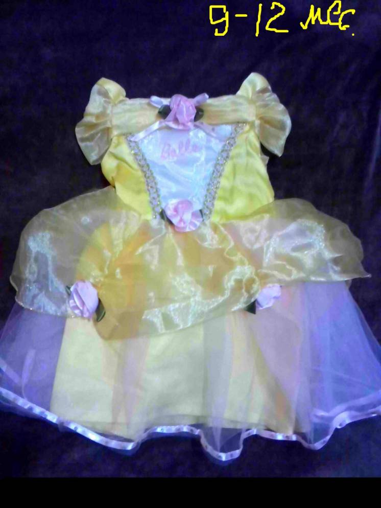 Платье нарядное для девочки 1 год