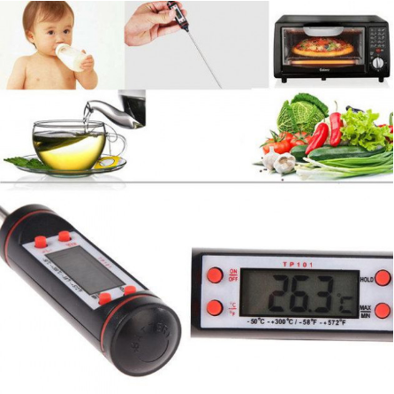 Електронний кулінарний харчовий термометр з щупом