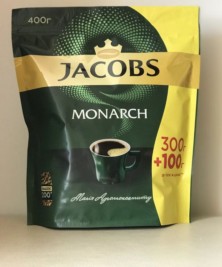 Кофе Jacobs Monarch 400 грамм