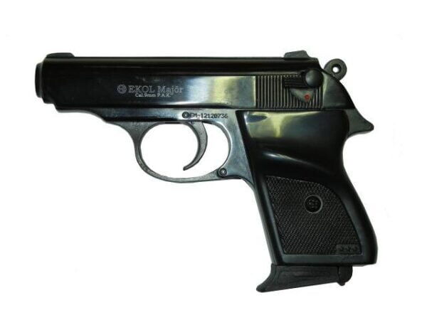 Стартовый пистолет 9mm (сигнальный) ekol в подарок поясная кобура