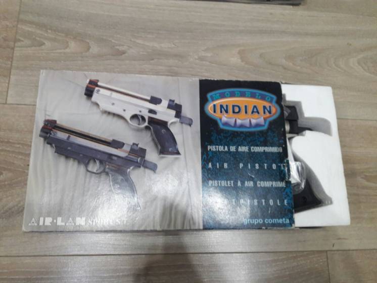 Пневматический пистолет Cometa Indian Nickel