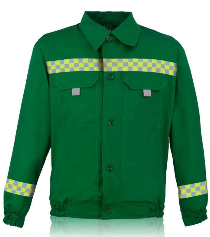 Костюм рабочий демисезонный   куртка брюки саржа зеленая