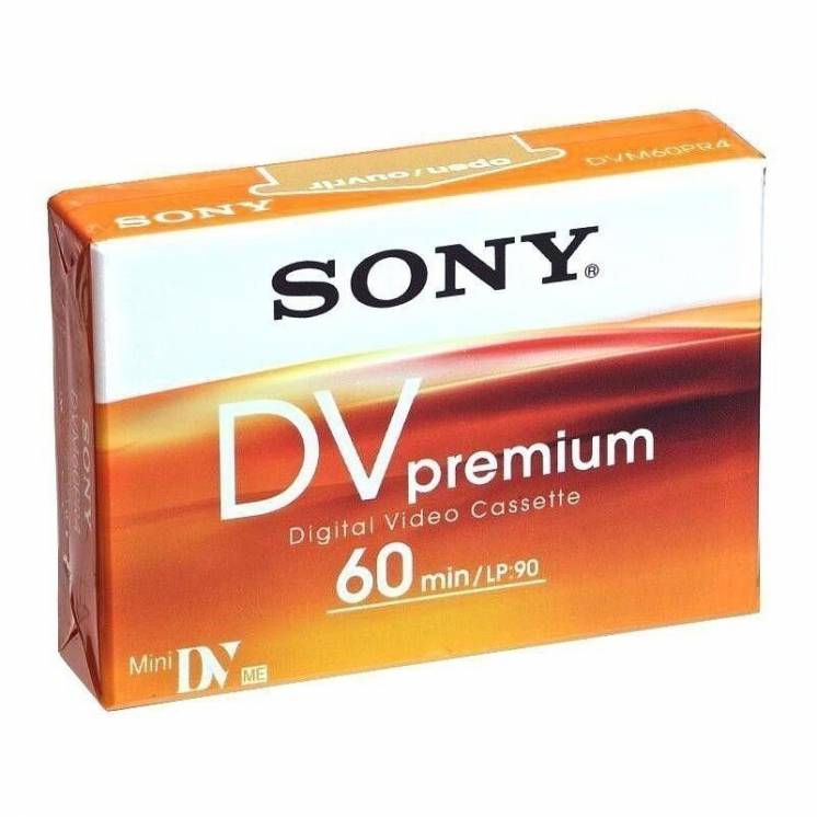Видеокассета Sony MiniDV Premium 60 мин.
