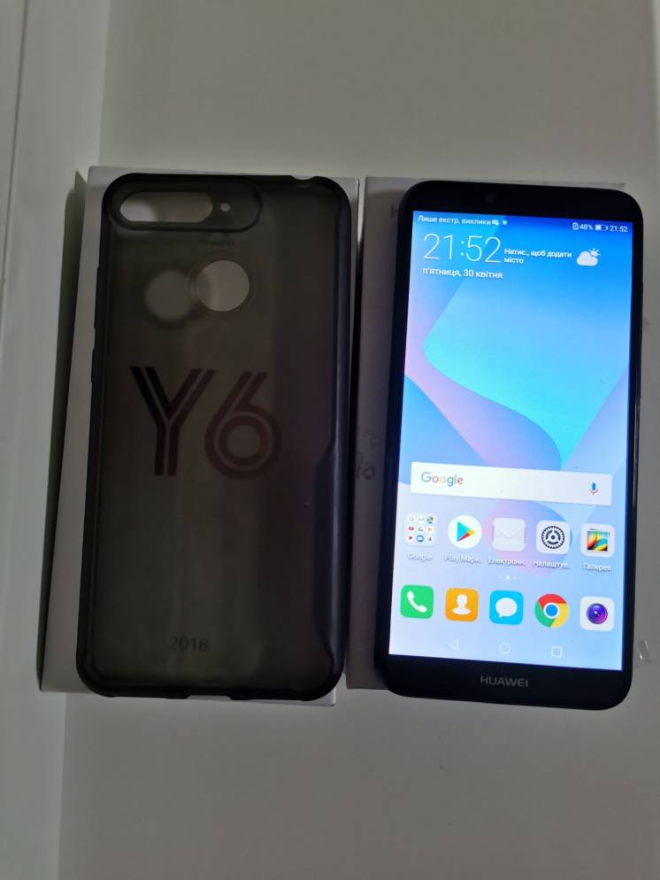Смартфон Huawei Y6 2018 (ATU-L21) Black dual sim