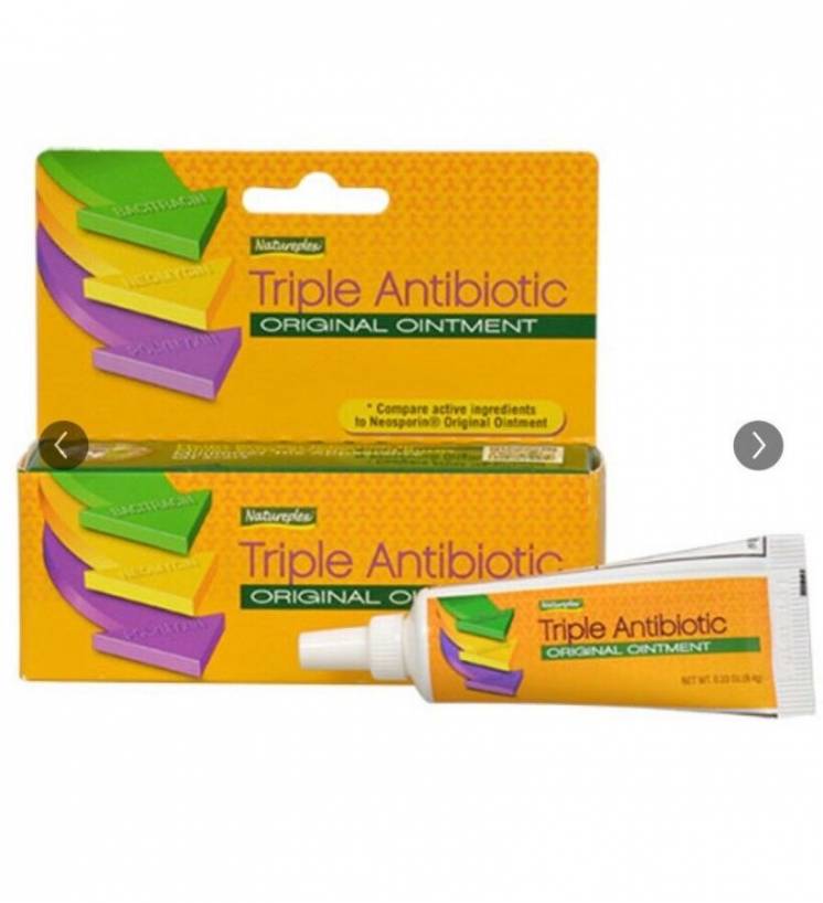 Triple Antibiotic Ointment Потрійна Антибіотикова Мазь