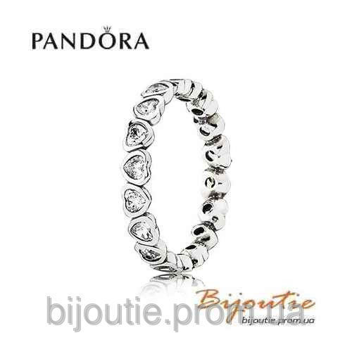 Оригинал Pandora кольцо Навсегда 190897CZ серебро 925