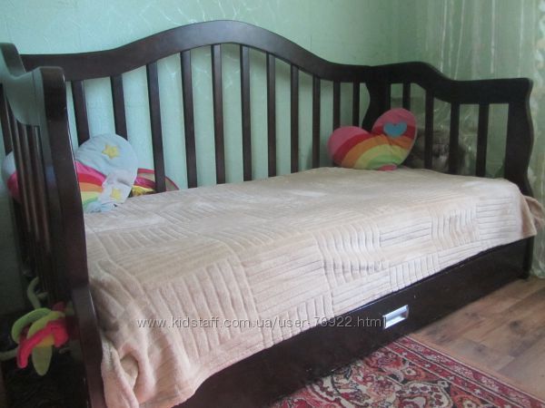 Шикарная кровать-американка из ольхи