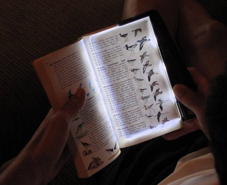 LED Подсветка страниц книги, журнала В Н