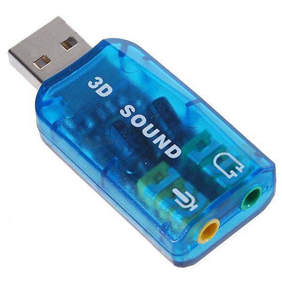 USB звукова карта 5.1 и 7.1 3d звук